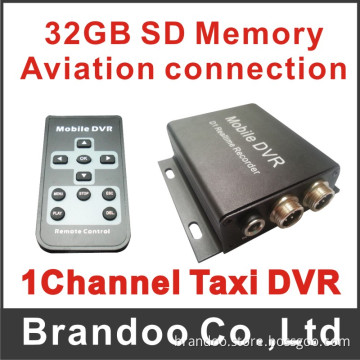 Promotions! Car 1 Channel DVR Vehicle Video Surveillance System Leader